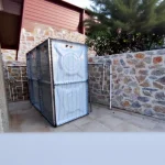 Paslanmaz Prizmatik Modüler Su Deposu