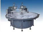 Rotary Table Leather Heat Transfer Machine