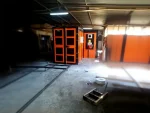 Electrostatic Powder Coating Oven with Dual Entrance