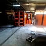 Electrostatic Powder Coating Oven with Dual Entrance