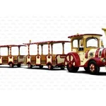 18 Person 4 Wagon Amusement Park Train
