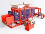 18-Leg Automatic Briquette Paving Stone Machine - Image 3