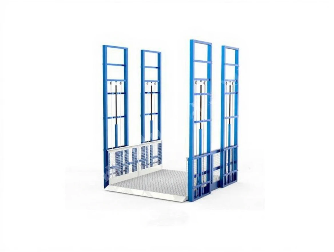 r6aey3asmhrmw0cvqkeba81xh8 100-15000 Kg Four Column Indoor Freight Elevator - Image 1