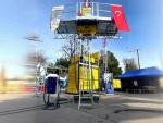 Mks Spider Tek Kolon Otomatik İskele - Mobile Scaffold - Facade Platform