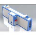 800X2300x22000 Mm Lpg/Lng Tunnel Type Electrostatic Paint Oven