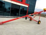 Ø 14 (8200mm) Top-Mounted Electric Motor Driven Agricultural Spiral Conveyor - Image 2