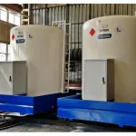 9500 Liter Vertical Fuel Tank