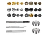 561 (120 Set) Mixed Color 12.5 mm Metal Snap Fasteners and Storage Box - Image 4