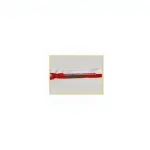 T-6 Bone Multi-Colored Ribbed Zipper