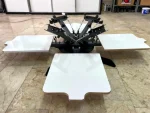 4 Color 4 Station T-Shirt - Textile Octopus Screen Printing Machine - Image 6
