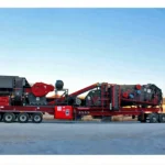 300 Ton / Hour Mobile Stone Crushing Screening Plant