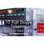 SF 1000 Natural Gas Lpg Nut Roasting Machine