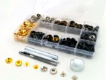 561 (120 Set) Mixed Color 12.5 mm Metal Snap Fasteners and Storage Box - Image 6