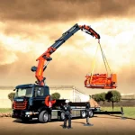 30 Ton (32.4 Mt) Vehicle-Mounted Folding Boom Mobile Crane