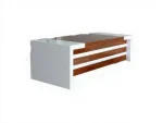 Epsilon Bright Shiny Office Desk Set