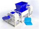 Double Shaft and Double Gearbox Shredder Plastic Shredder - Image 4