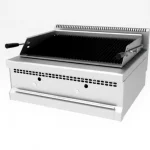 80x70 cm Natural Gas Cast Iron American Grill with Water Drawer