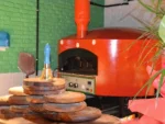 120x120 cm Rotating Base Electric Pizza Oven - Image 4