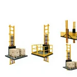 Single Column 1 Ton 8 Meter Cruise Hydraulic Cargo Elevator