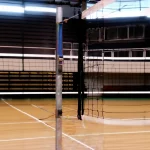 Art V5003 Galvanized Steel Telescopic Volleyball Pole