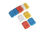 BUTTERFLY 10 Pieces Flying Rectangle Colorful Line Stone with Steam - Image 5