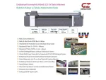 320 Cm 8 Head Industrial Conveyor Hybrid Led UV Printing Machine - Image 11