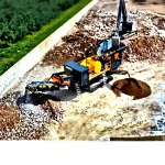 150-300 Tons/Hour Stock Mobile Jaw Crusher