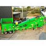 2000x5000 mm 4-Stage Mobile Sand Screening Plant