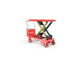 350 Kg 130 Cm Semi-Automatic Mobile Scissor Lift Platform - Image 2