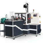 70-80 Cups / Minute Double Sided Paper Cardboard Cup Making Machine