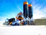 120 m3/Hour Fixed Belt Concrete Plant