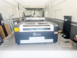 170x100 cm Tek Kafa Deri Lazer Kesim ve Kazıma Makinesi