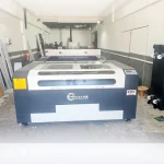 170x100 cm Tek Kafa Deri Lazer Kesim ve Kazıma Makinesi