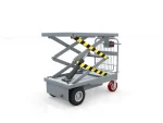 400 Kg 90 Cm Fully Electric Mobile Scissor Lift Platform - Image 7