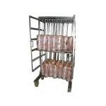 304 Quality Stainless Steel Doner Transportation Trolley