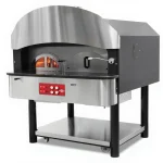 Gas and Wood-Fired Rotating Base Pizza Oven