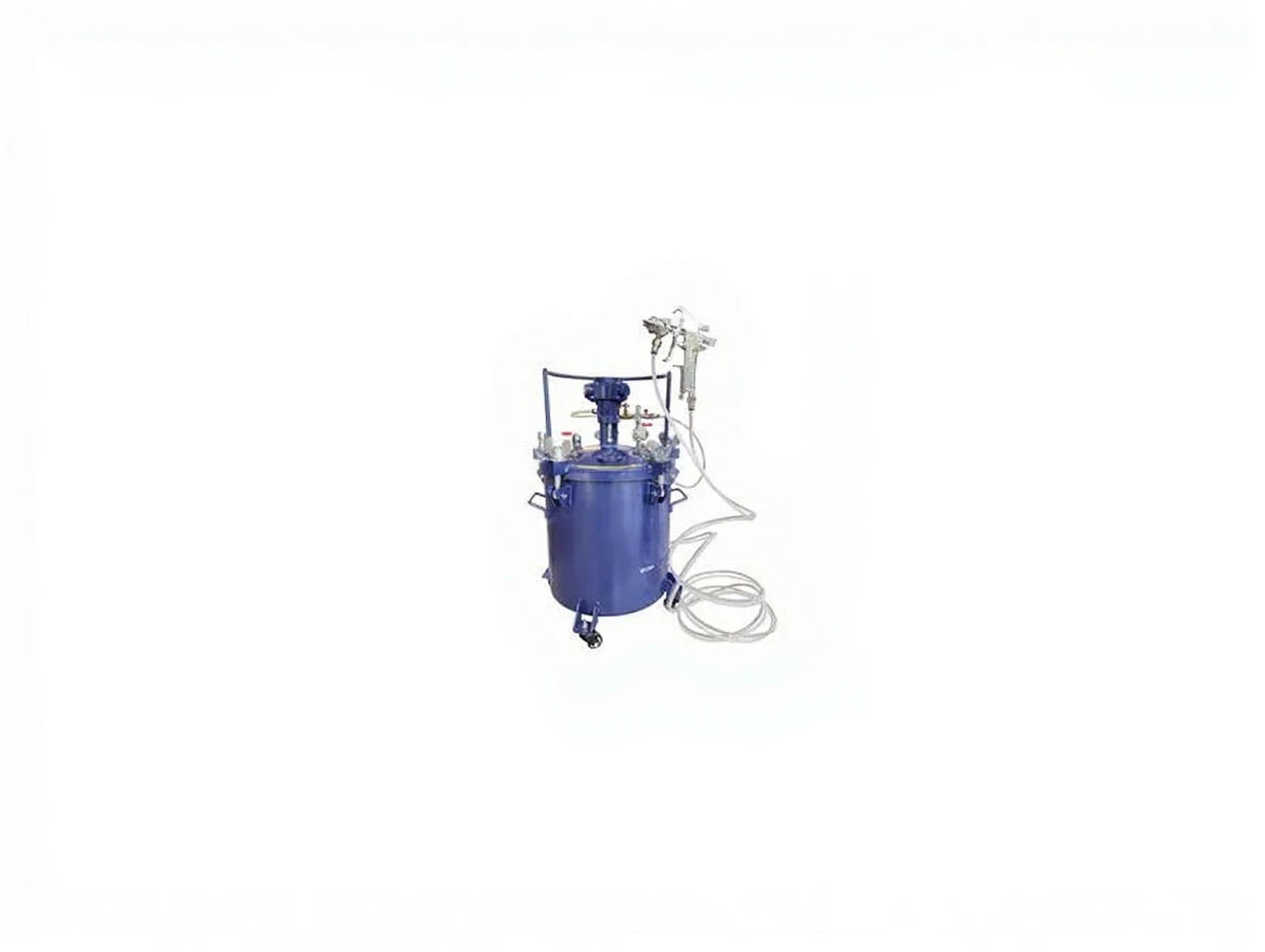 sdm7r18eknrme0cv2vwr6qv3n0 40 Lt Automatic Mixing Teflon Coated Paint Pressure Tank - Image 1