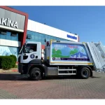 15+1,5 m³ Hidrolik Sıkıştırmalı Çöp Aracı