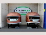 80x80 cm Fixed Base Gas Stone Pide Pizza Oven - Image 7