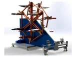50-125 mm Plastic Pipe Coiler Machine