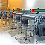 Inkjet and Date Coded PVC Belt Conveyor