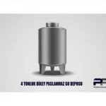 4 Ton Vertical Stainless Food Stock Tank