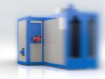 800X2300x10000 Mm LPG/LNG Tunnel Type Electrostatic Paint Oven