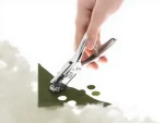 Tailor Cardboard Card Paper Notch Cutting Scissors And Round Hole Punch