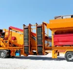 120 - 180 Tons/Hour Mobile Washing Screening Plant