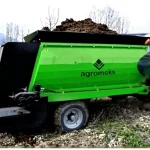 6 m³ Solid Fertilizer Spreading Trailer