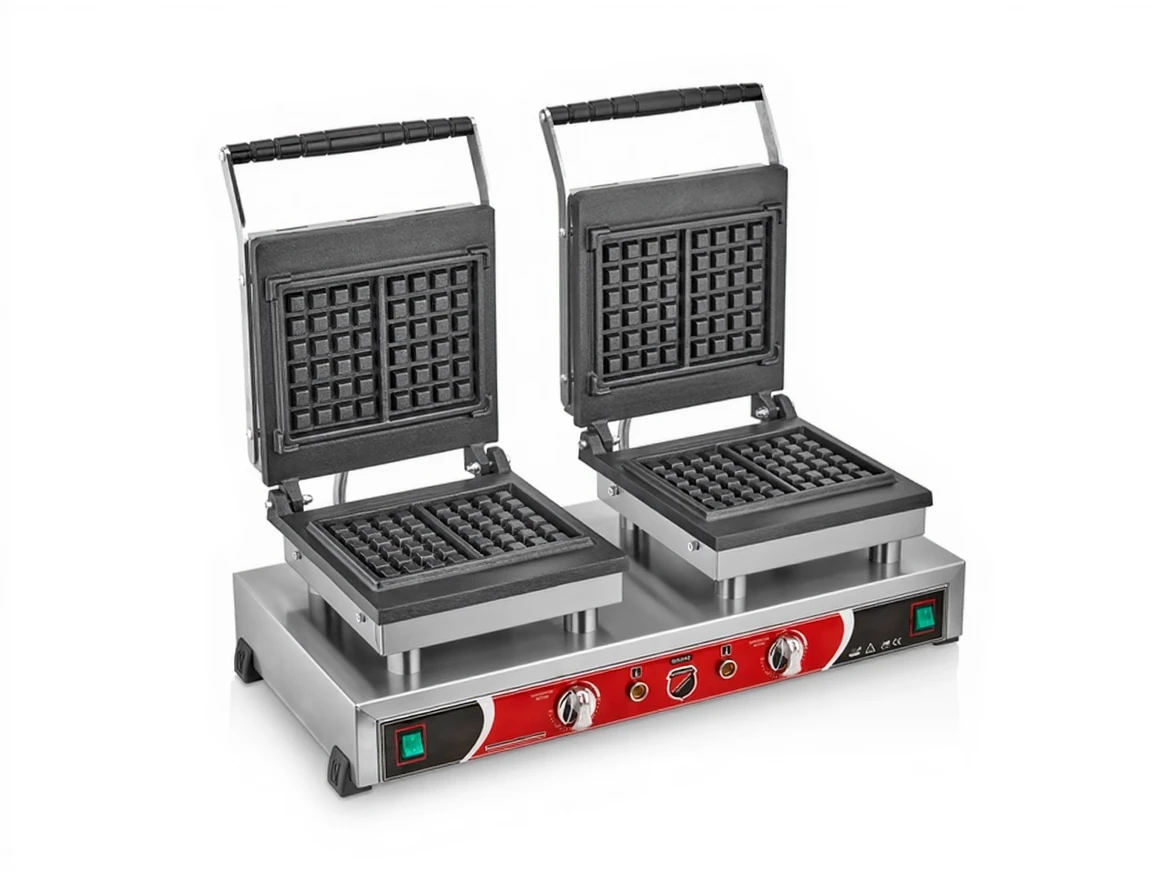 ss270zst75rmt0cv9cs9chza9g Double Square Model Waffle Maker - Image 1