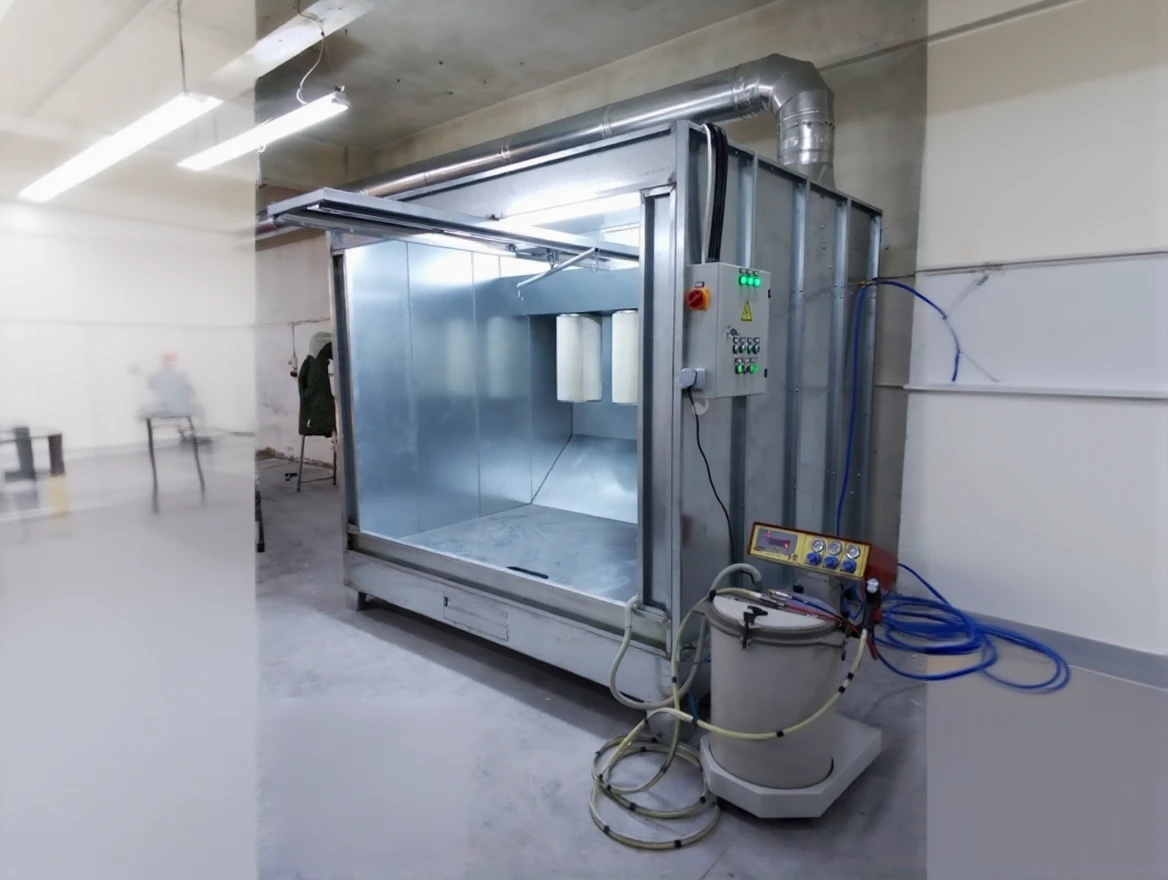 sshhavacn9rmr0cvdb19xw1z6c Manual Powder Coating Booth 1500X2000x2250 Mm - Image 1