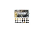 İşkur Makina 120 Assorted Color 12.5 Mm Metal Snap Clips With Storage Box - Image 2