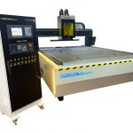 Table Changeable Advertising Fiber Laser Cutting Machine